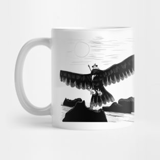 Wizard and Eagle Mug